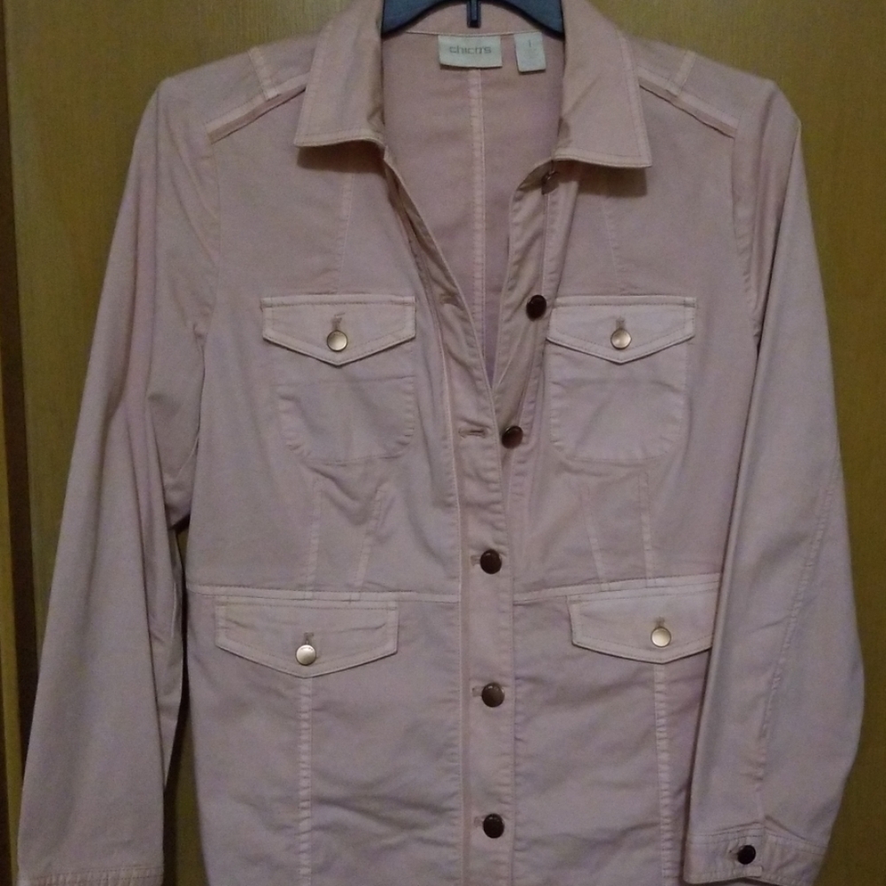 Cotton/Denim Jacket - Picture 2 of 3